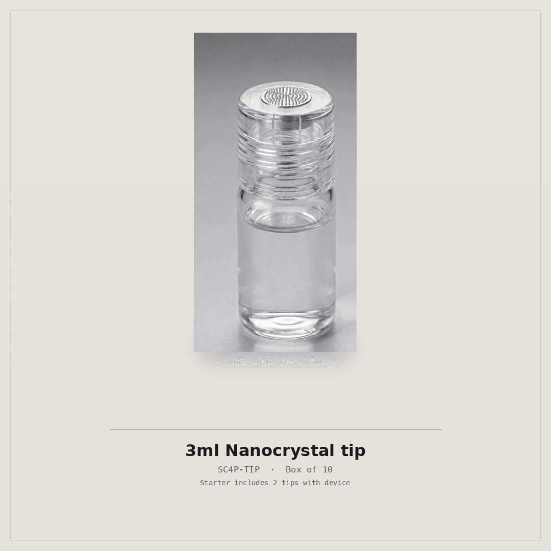 SC4P 3ml nanocrystal tip product card